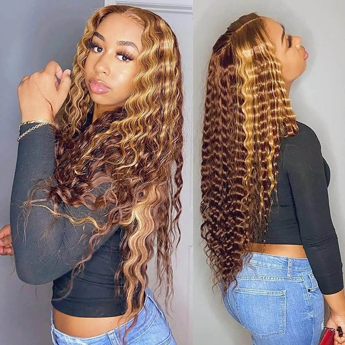 Lace Front Wigs Human Hair Pre Plucked 13x4 Raw Vietnamese Highlight