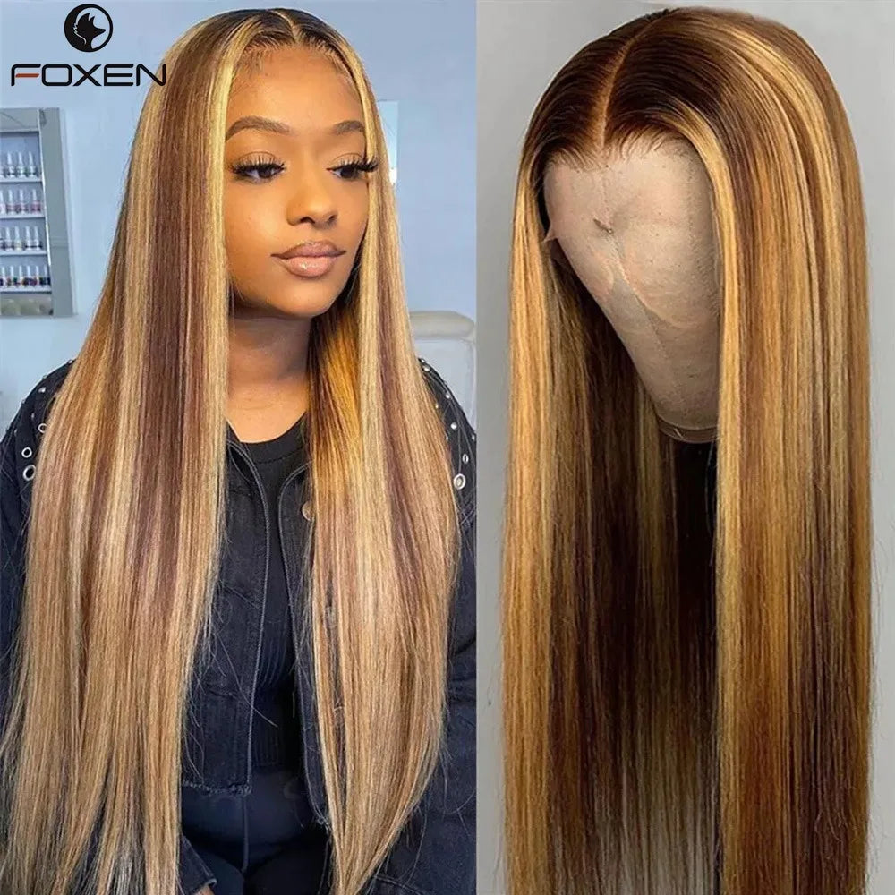 Lace Front Wigs Human Hair Pre Plucked 13x4 Raw Vietnamese Highlight